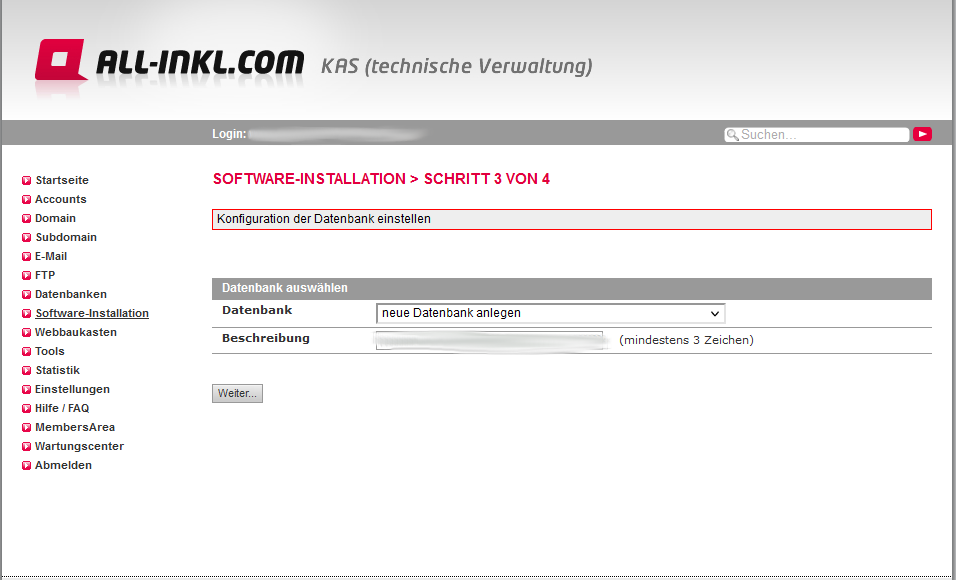 All-Inkl Datenbank anlegen Schritt3