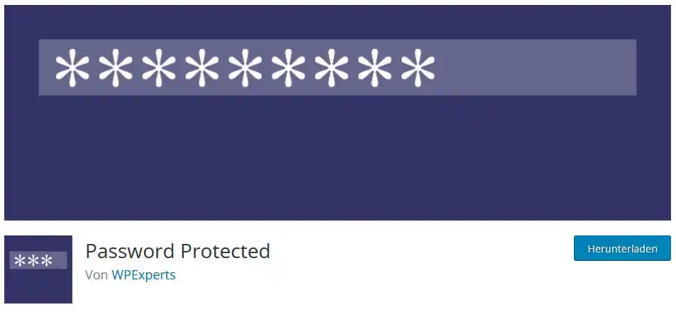 Eine WordPress-Website oder einzelne Webseiten per Passwort schützen - und das DSGVO-konform! So geht`s. 7 WordPress Plugin Password Protected